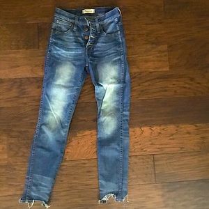 Madewell high rise jeans